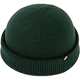 Comhats Short Fisherman Beanies Hat Men & Women, Trawler Knit Winter Hat, Light Warmth Skull Cap for Spring, M/L/XL/XXL