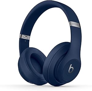 Beats Studio3 Wireless Headphones - Blue - (Renewed)