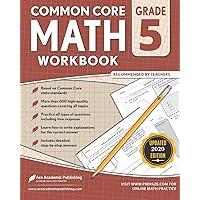 5th grade Math Workbook: CommonCore Math Workbook