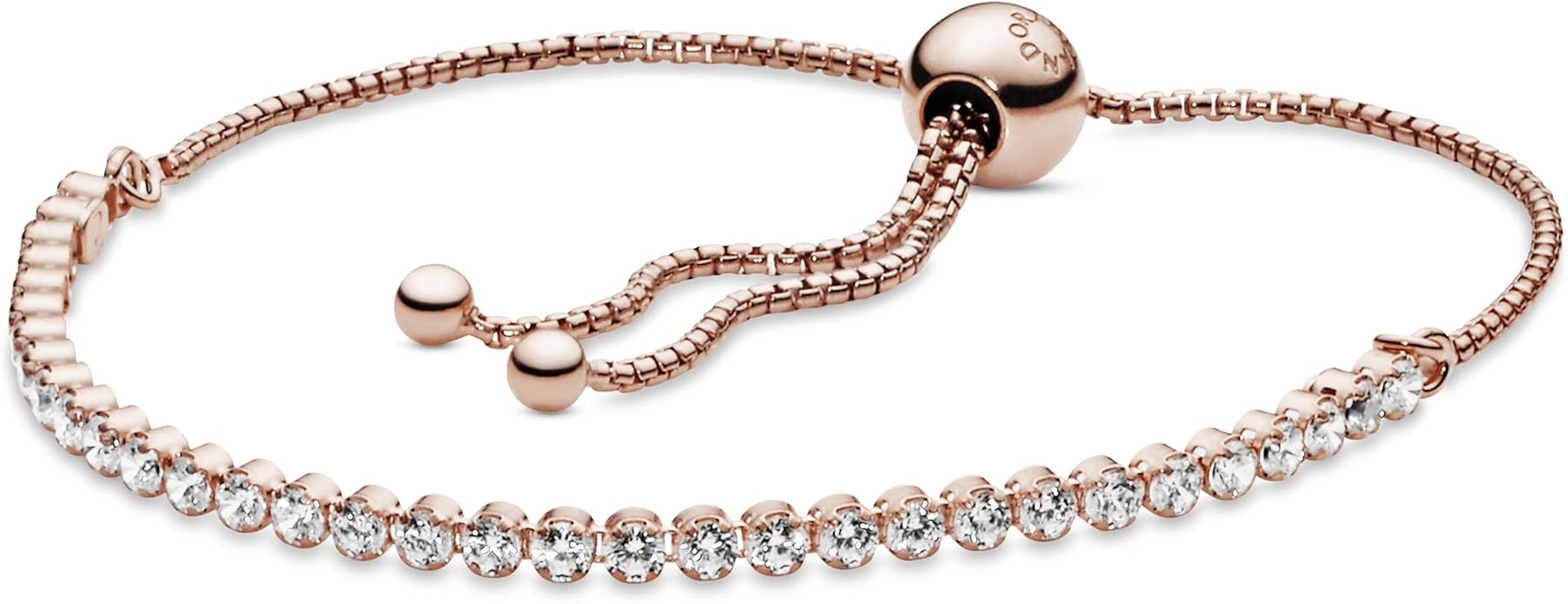 Pandora DamenKettenarmband Vergoldet zirkonia 580524CZ23 Amazon.de