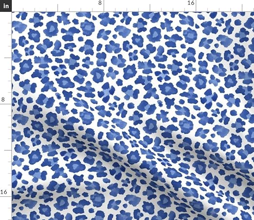 animal print denim fabric