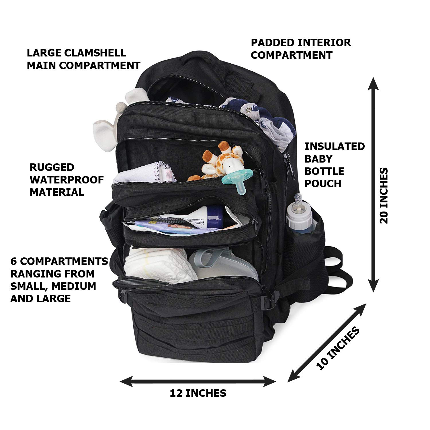 tactical diaper bag