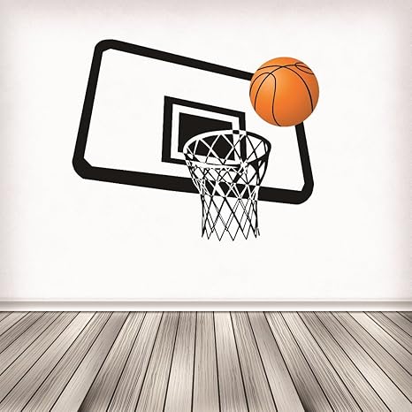 Wall Decal Sale Basketball Hoop Ring Shot Gym Sports Boy
