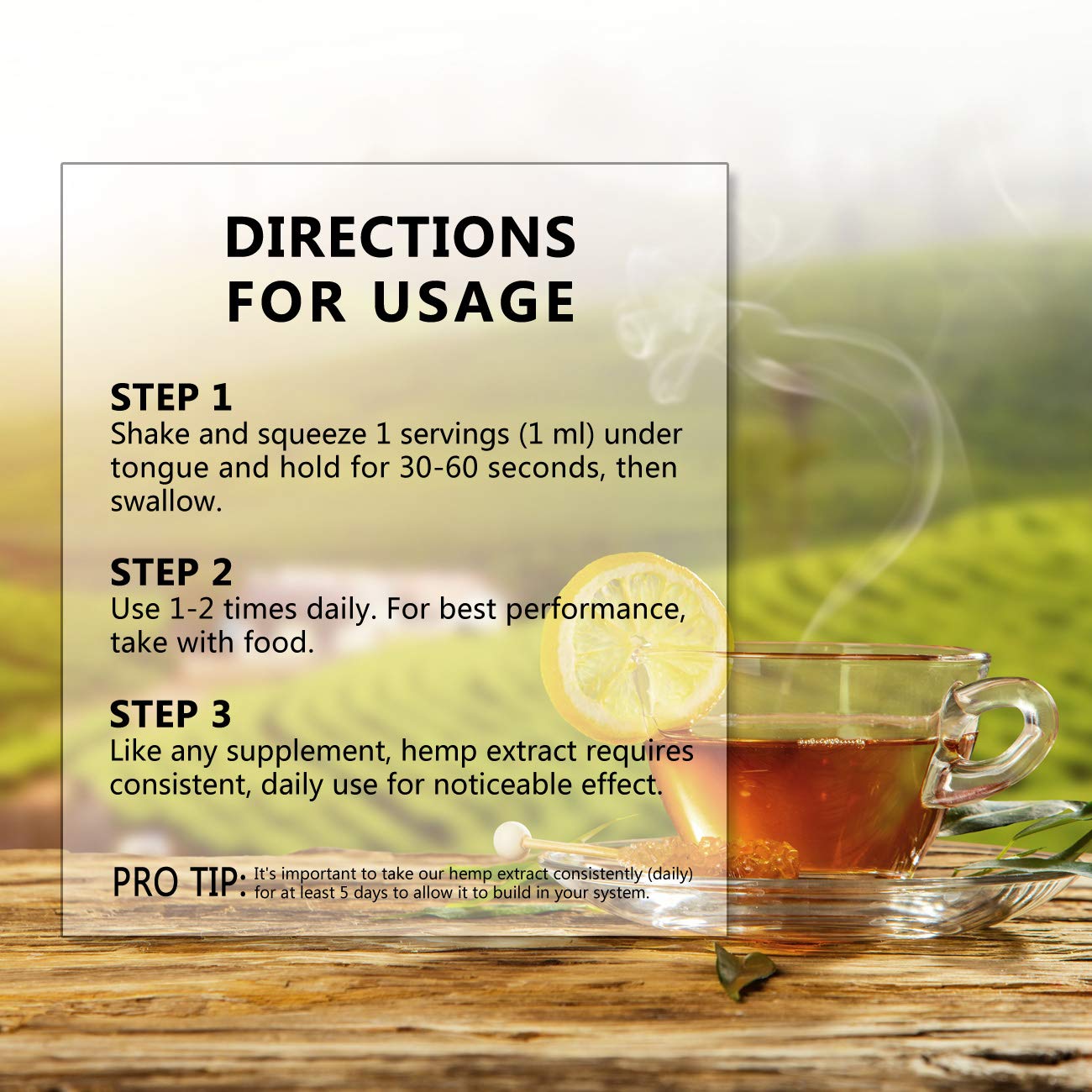 Hemp Oil Tincture 1000mg for Pain Relief, Stress and Anxiety Relief, Better Sleep - Organic Hemp Extract, 100% Natural Hemp Oil Extract with MCT Oil - Made in USA