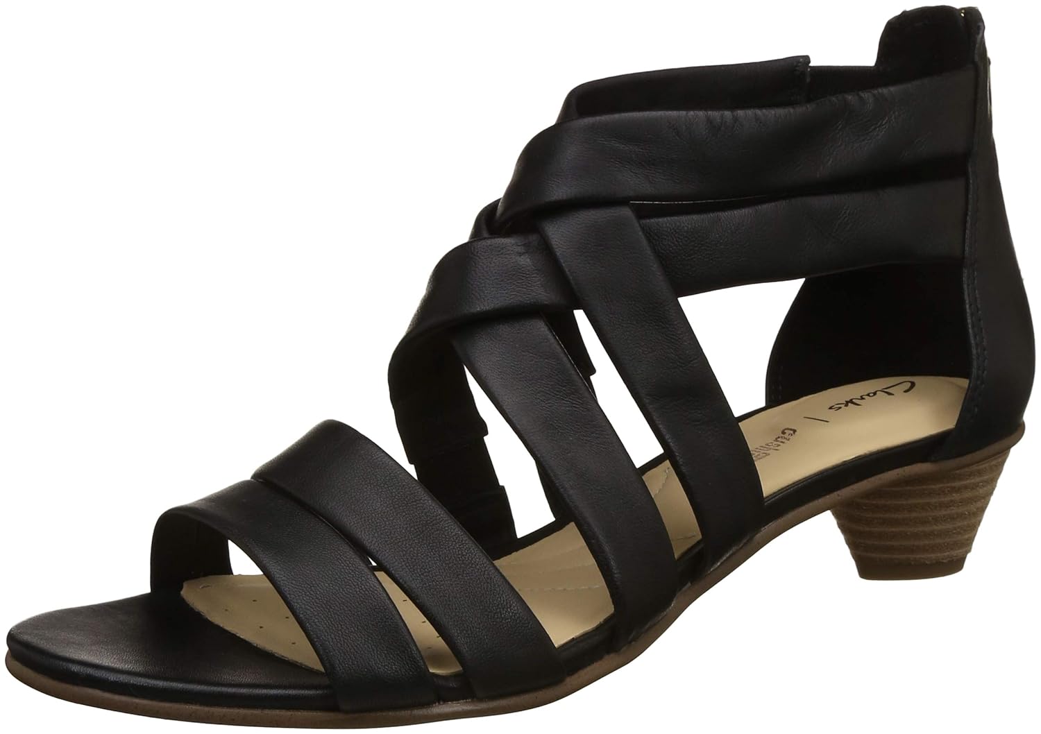 clarks mena silk black