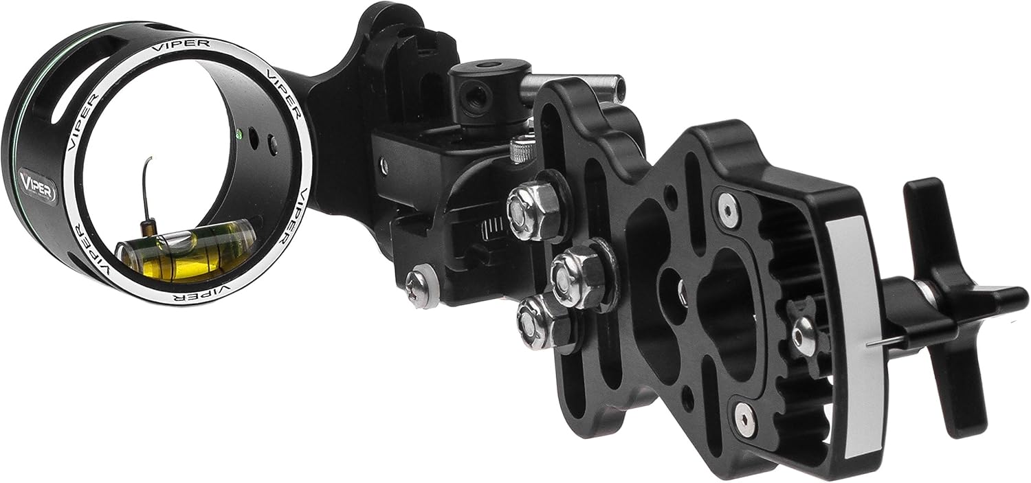 VIPER Archery Sidewinder XL Compound Bow Sight Made in USA Machined