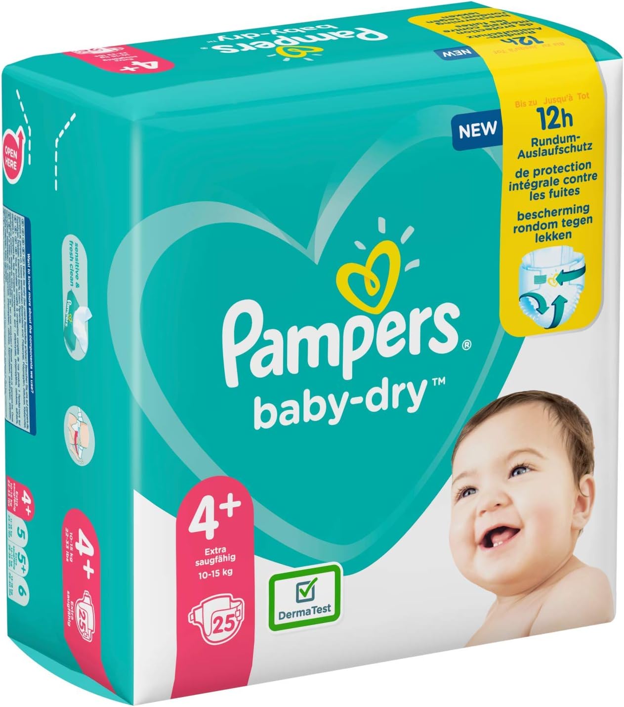 Pampers 81715569 Baby-Dry Pants Nappies, White - Image 3