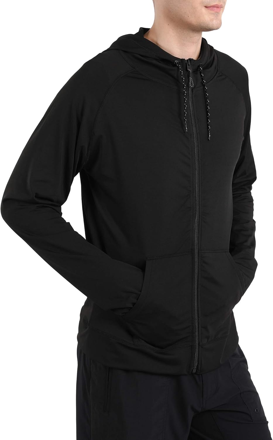 ARECON Mens Sports Running breathable hoodie Jacket with 4