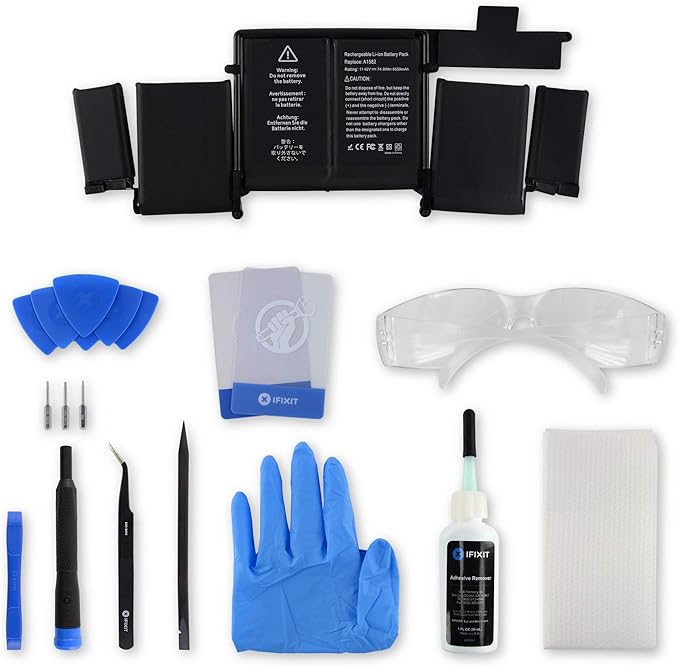 Ifixit Battery Compatible With Macbook Pro 13 Retina Early 15 Fix Kit Electronics Amazon Com Ifixit Battery Compatible With Macbook Pro 13 Retina Early 15 Fix Kit Electronics Amazon Com