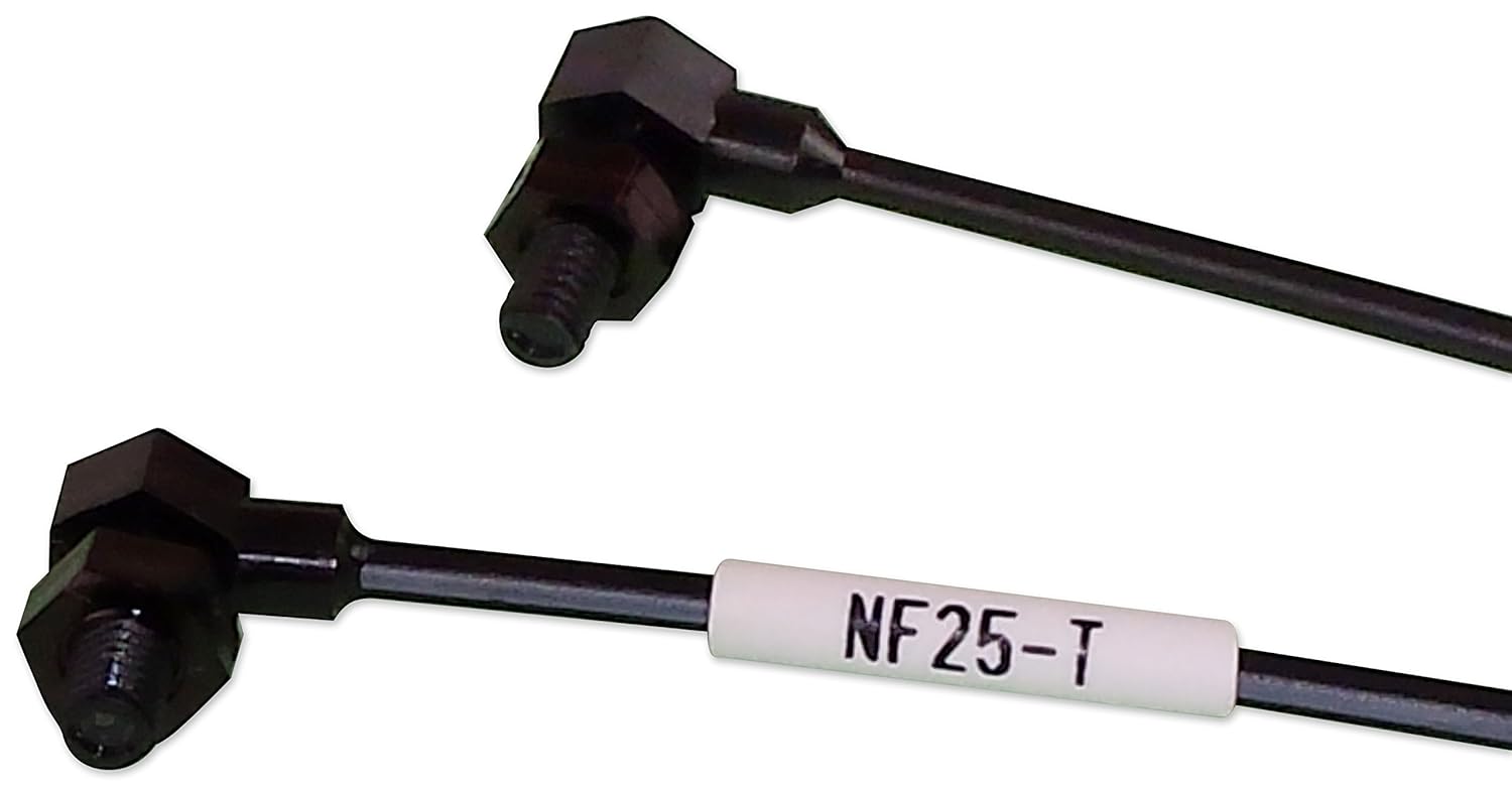 Optex FA 90 degree thrubeam fiber optic cable set M4 nylon threaded