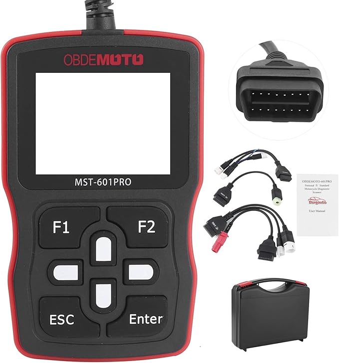 EBTOOLS OBD2 Diagnostic Tool, Motorcycle Scanner OBD2 Code Reader Automotive Diagnostic Tool