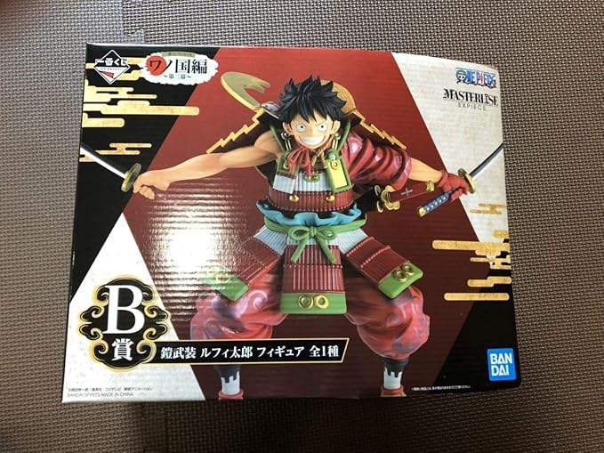 Amazon 一番くじ ワンピース ワノ国編第二幕 B賞 鎧武装 ルフィ太郎 フィギュア フィギュア ドール 通販
