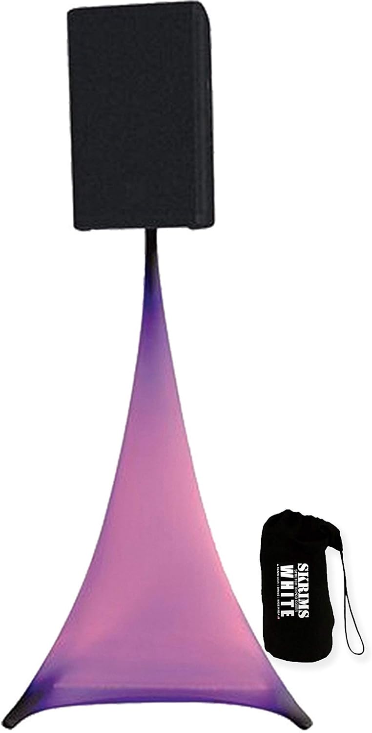 diy speaker stand scrim