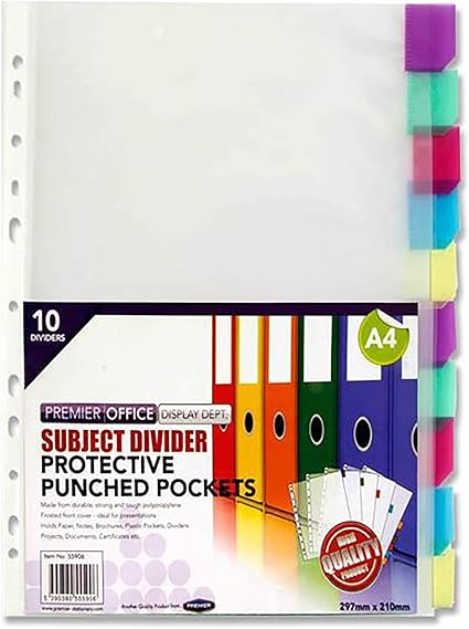 20 Divisori Per Armadio Vuoti In Plastica – Etichette Da Appendere Per Organizzare Vestiti Per Taglia, 17x10 Cm