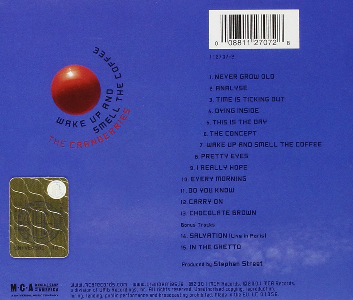 Wake Up And Smell The Coffee Cranberries The Amazon De Musik Cds Vinyl
