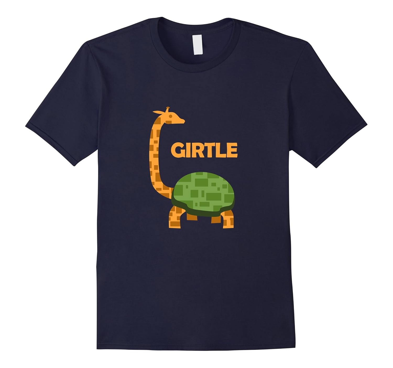 Girtle - Giraffe Turtle Hybrid Mix Funny Animal T Shirt-ANZ