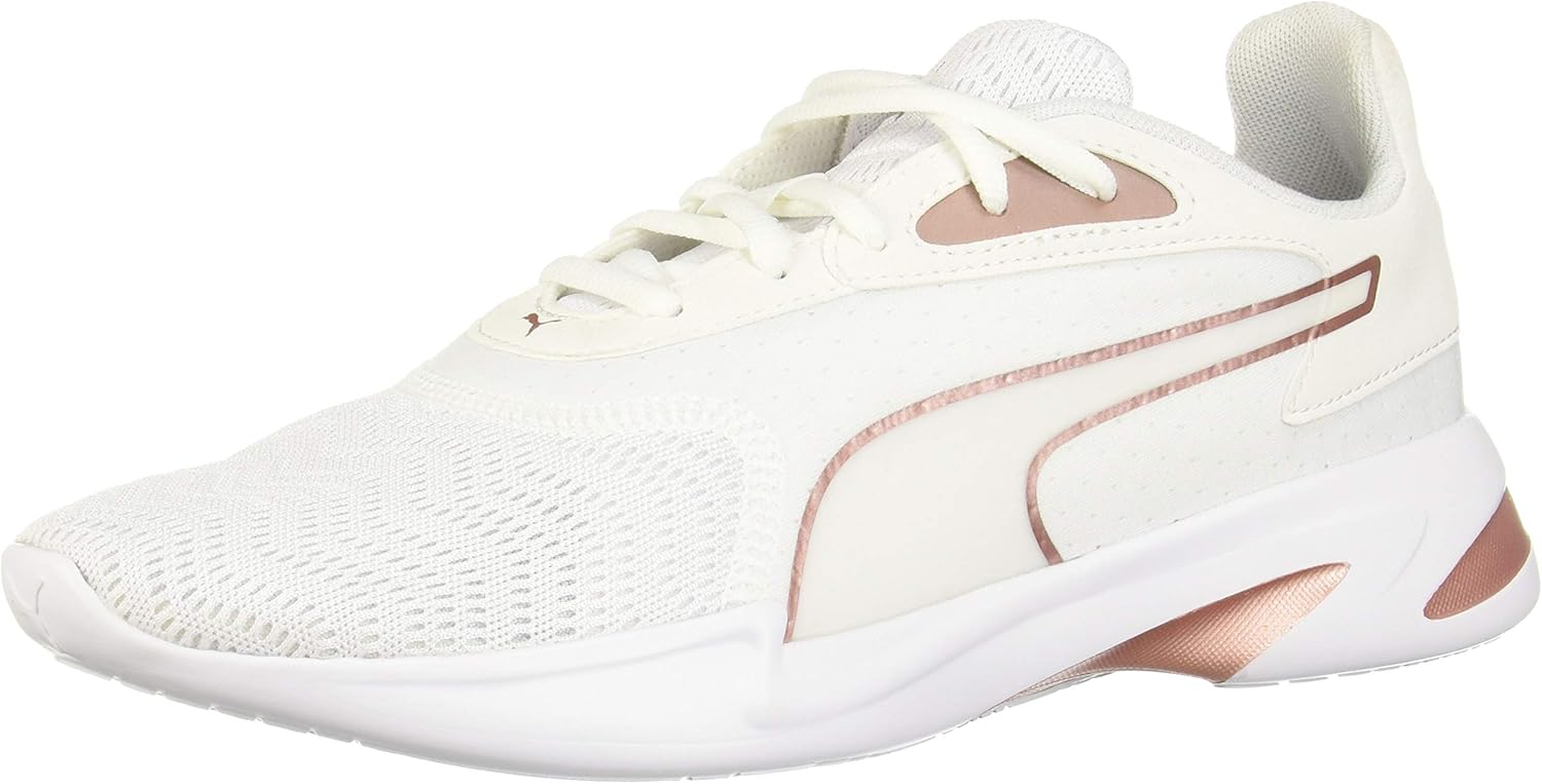 Amazon.com | PUMA Jaro Metal Puma White/Rose Gold 8 B (M) | Fashion Sneakers