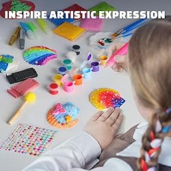 EPUMP Shell Painting Kit for Kids - Glow in The