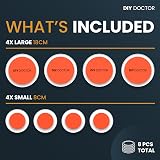 DIY Doctor The Original Deluxe Super Sliders 1 Pack Carpet Wood Floors view 7