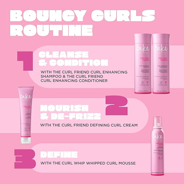 CAKE BEAUTY THE CURL NEXT DOOR CURL ENHANCING CONDITIONER, 10 OUNCE