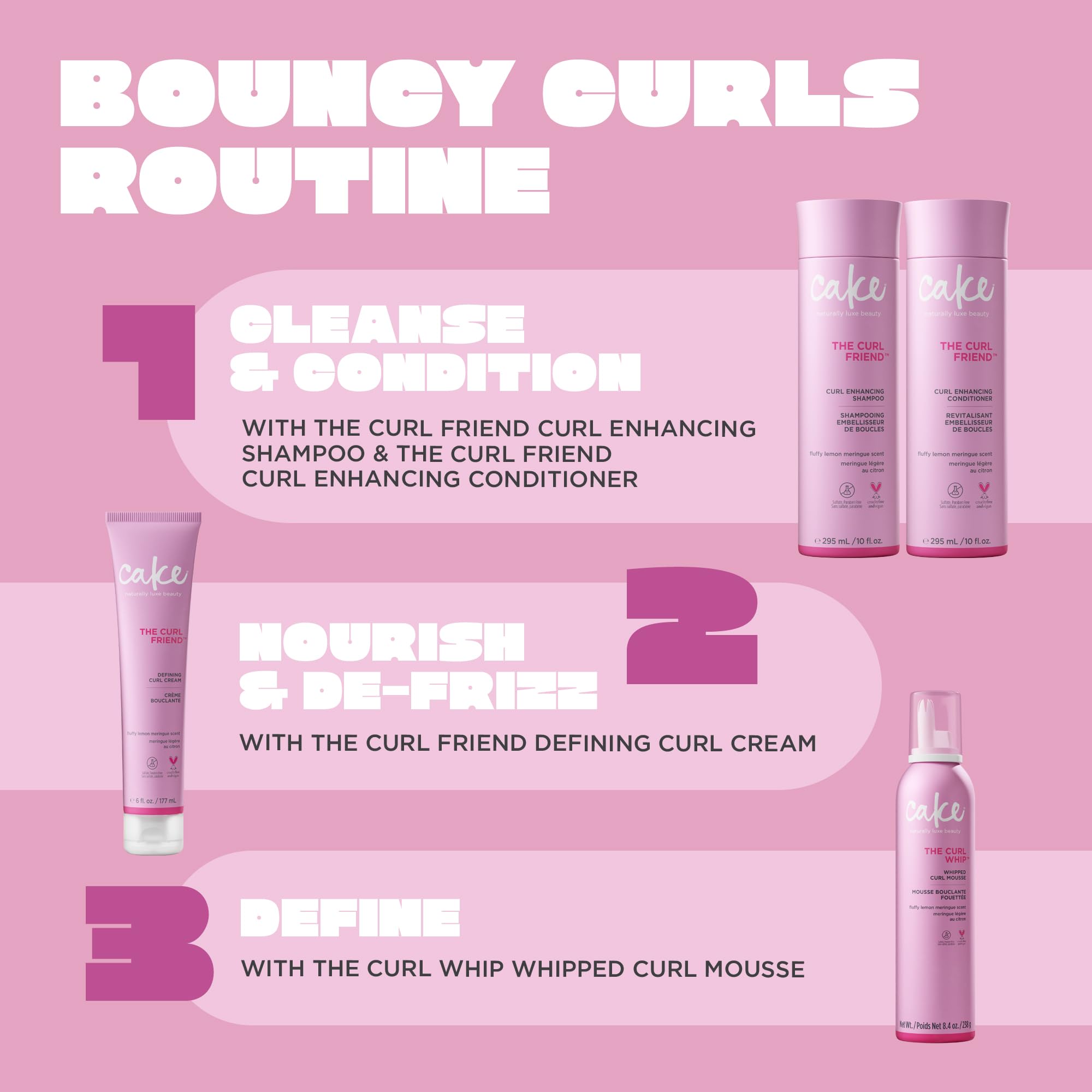 Cake Beauty The Curl Next Door Curl Enhancing Conditioner, 10 Ounce