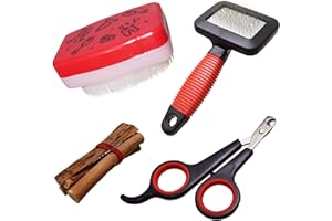 Lixit Grooming Kits for Rabbits, Guinea Pigs and Other Small Animals. (4 Piece Kit)