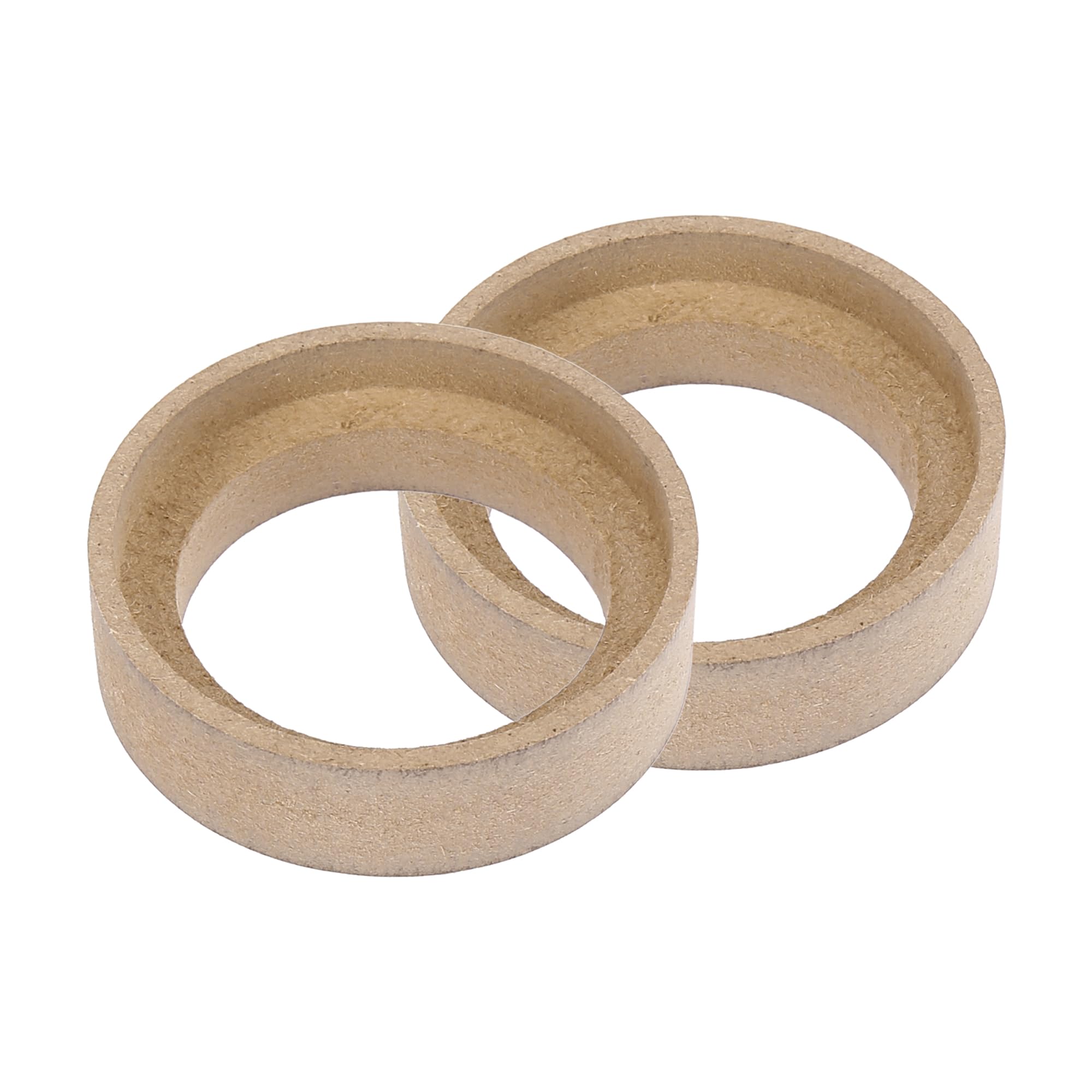 X AUTOHAUX 2Pcs Car Speaker Spacer Ring 50mm ID for 1.2 Inch Speakers