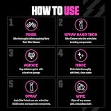 Muc-Off 8 in 1 Bike Cleaning Kit Nano Tech Cleaner Brushes Tub view 6