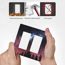 Space Outer Forest Starry Night Sky Galaxy 2 Gang