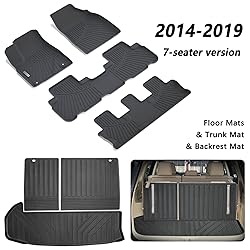 LJWAITO Floor Mats & Cargo Liners & Backrest Mat