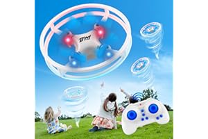 LOGOPLAY Mini Drone for Kids, 2.4Ghz Remote Control Drone, 360 ° Flips Auto Hovering Beginner UFO Drone, Headless Mode, One Key Return Small Quadcopter, Helicopter Drone Toy with LED Lights for Boys Girls Gift