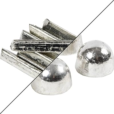 Creativ Pewter Casting Bar 150g Low-Melting Point Metal for DIY Casting