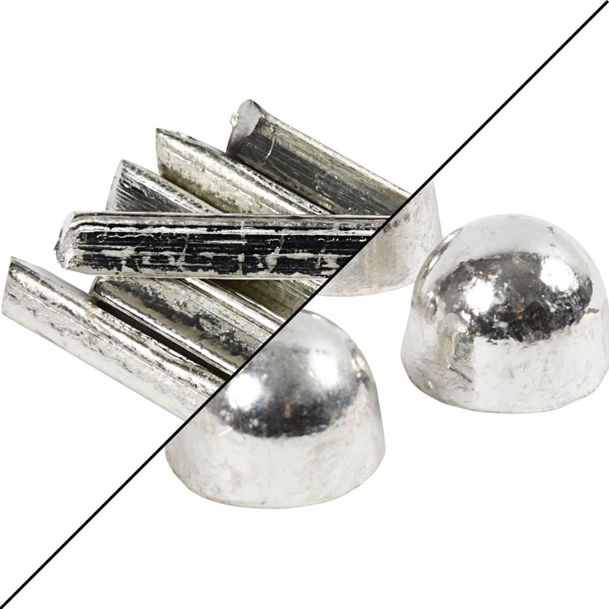 Creativ Pewter Casting Bar 150g – Low-Melting Point Metal for Clay Bar Moulding & DIY Projects – Ideal for Figurines, Jewelry Making & Hobby Casting