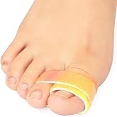 Niupiour Hammer Toe Corrector/Straightener for Women & Men - 8 Pack Fabric Buddy Broken Toe Wraps, Toe Splint for Bunions, Overlapping Toe, Crooked Toe, Bent Toe, Newly Upgrade Materials
