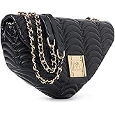INYA NEW YORK BROADWAY N°2 Vegan Leather Shoulder Clutch Crossbody Designer Bag Large Evening Casual Party Work Women Handbag