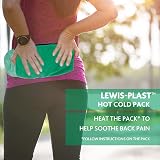 Lewis-Plast Premium Hot & Cold Gel Pack with Sleeve – Reusable Ice Heat Wrap view 5