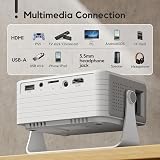 AKIYO O1 2026 Mini Projector 15000 Lumen 1080P Auto Keystone 360° Stand view 8