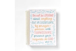 PASSIONATE PENNY PINCHER PPP 2024 Home Planner (Scripture) | Work from Home Planner w/Stickers | Daily Checklist | Monthly Budget Worksheet | Monthly Calendar Layout | Vacation Checklist | Coil Binding | Poly Laminated Cover