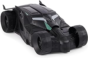SPIN MASTER DC Comics, Batmobile, 12-inch Batman Toy Car, Collectible Toys for Boys and Girls Ages 4+