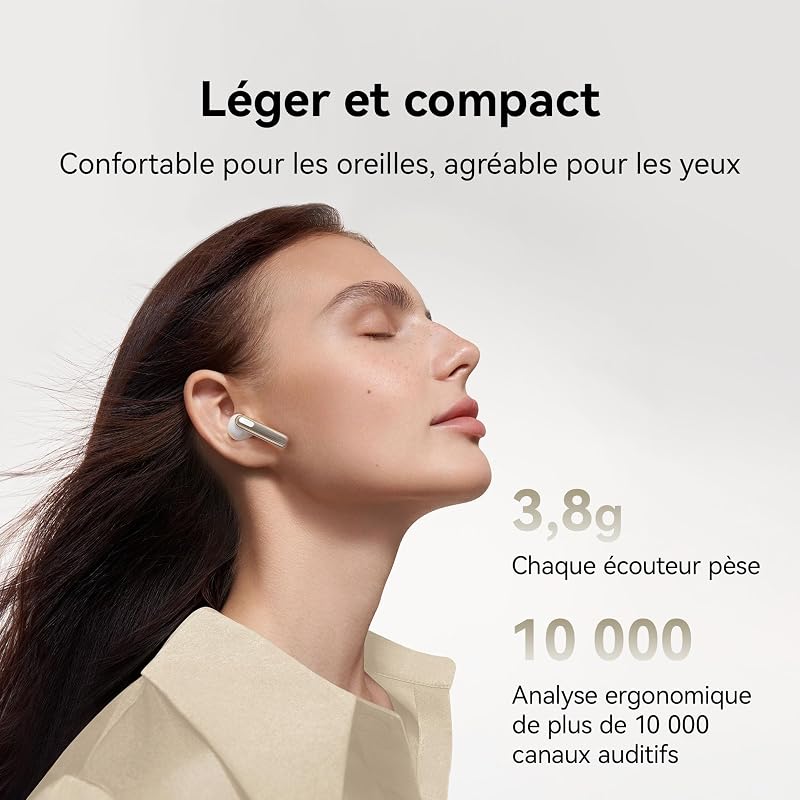 FreeBuds SE 3 écouteurs, Bluetooth 5.4 fiable, IP54, Noir