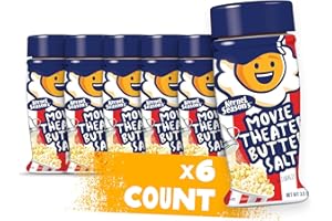 Kernel Season's Popcorn Seasoning, Movie Theater Butter Salt, 3.5 Ounce (Pack of 6)