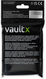 Vault X Exact Fit Trading Card Sleeves 200 Pack 63x88mm 60µm view 3