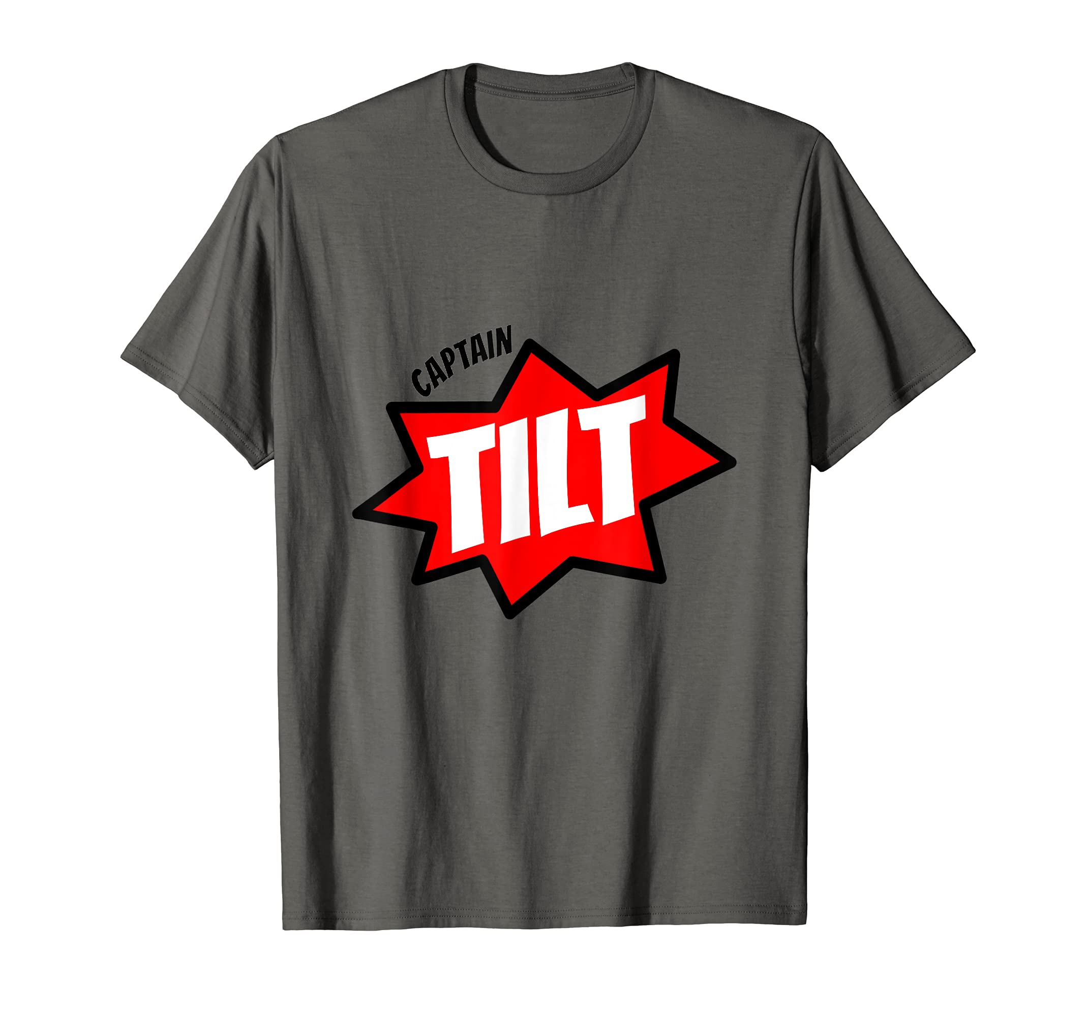 Captain TILT - explosion for Pinball players T-Shirt