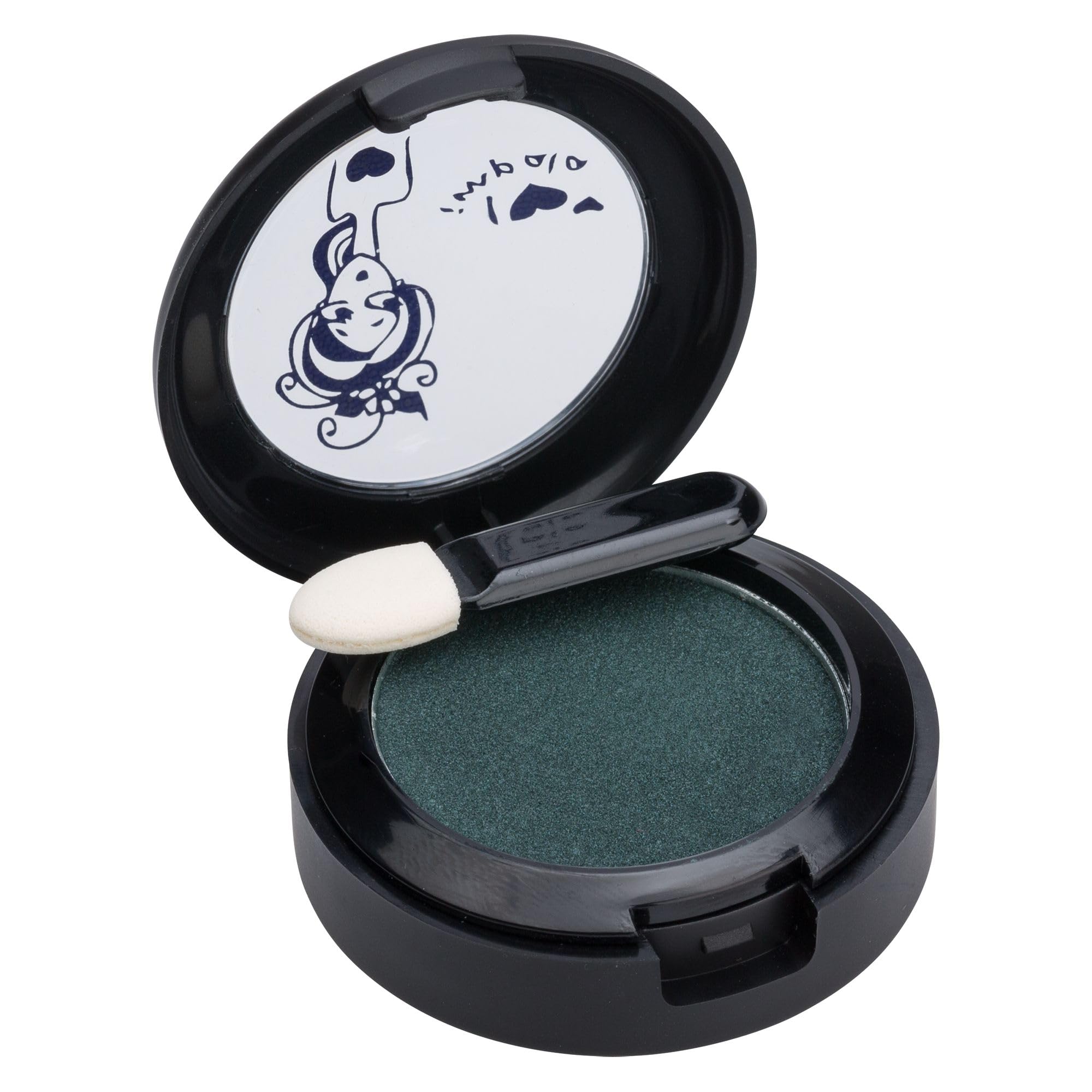 IMPALA | Compact Powder Eyeshadow Dark Greenish Gray N7 | Long-Lasting, Highly Pigmented Eyeshadow | Bright and Lasting Colors | Creamy Texture and Compact Pigments