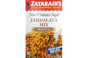 Zatarain's GLUTEN-FREE New Orleans Style JAMBALAYA MIX Original 8oz (4 Pack)