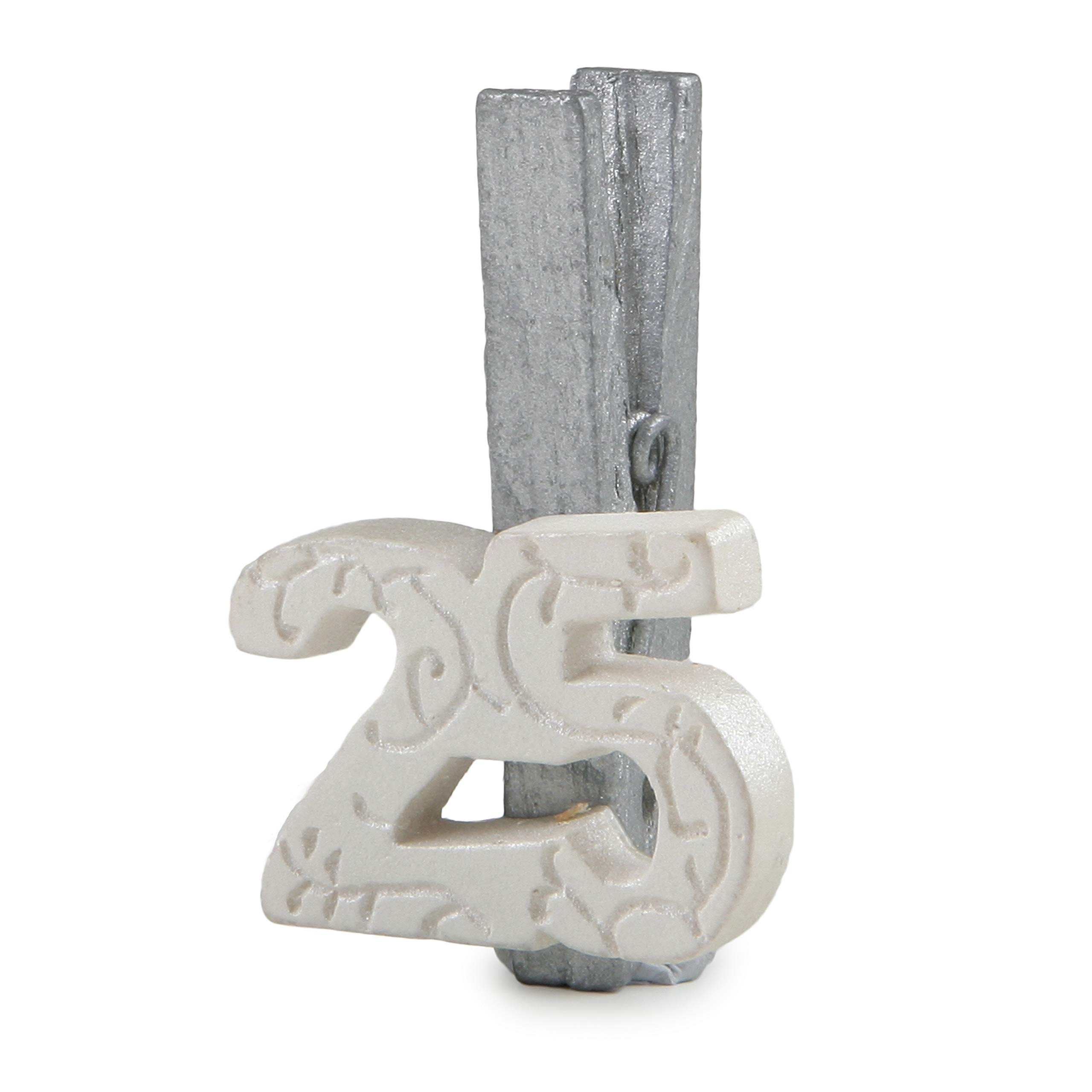 Mopec 25th Anniversary Clamp, Pack of 10, Wood, Grey, 5.5 cm,