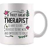 A Truly Great Therapist is Hard to Find Physical Therapist Speech Therapist Gifts Ceramic Mug 11oz White default