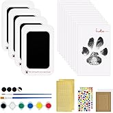 Henyopet Paw Print Kit for Dogs - Dog Paw Print Kit Pet Paw Print Impression Kit, Dog Nose Print Kit Clean Touch Ink Pad for Dog Paw Prints, Inkless Paw Print Kit for Puppy & Newborn