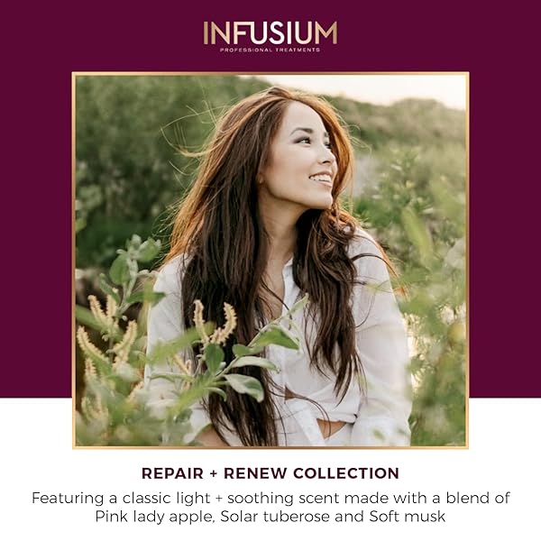INFUSIUM MOISTURIZE AND REPLENISH CONDITIONER – HAIR CONDITIONER FOR DRY HAIR – WITH AVOCADO AND OLIVE OILS – CONDITIONER FOR WOMEN – 1 L