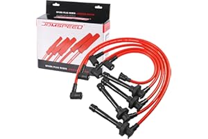 JDMSPEED New Spark Plug Wire Set Replacement for Honda Civic Del Sol EG EK EJ D15 D16 Spiral Core 92-00